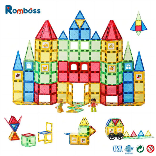 Romboss Montessori Magnetic Building Blocks